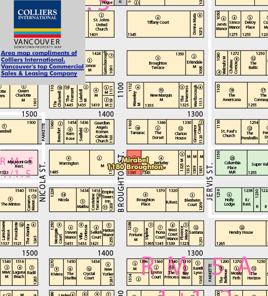 colliers map