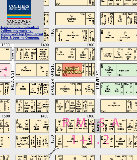 colliers map