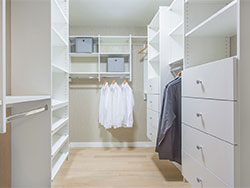 Display Suite Master Bedroom Closet