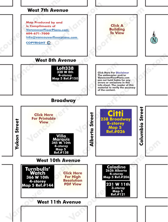 Citti Site Map