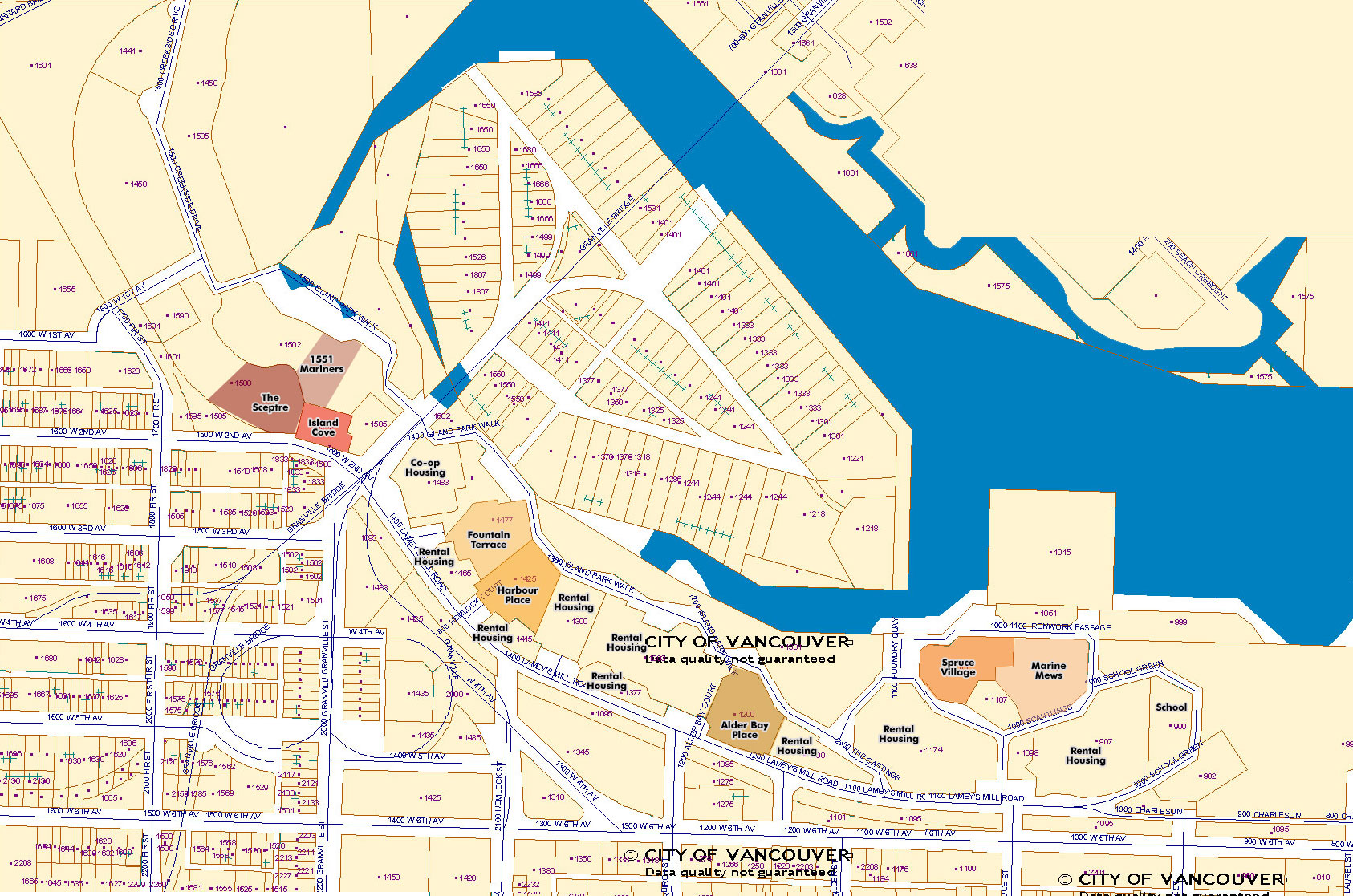 Lamey's Mill Road Area Insert Map