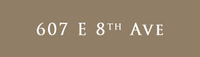 607 E. 8th Ave. Logo
               