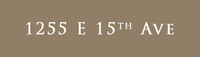 1255 East 15th Logo
               
