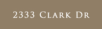 2333 Clark Dr. Logo
               