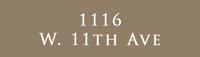 1116 W. 11th Logo
               