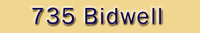 735 BIDWELL Logo
               