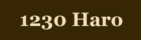 1230 Haro Logo
               