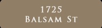 1725 Balsam Logo
               